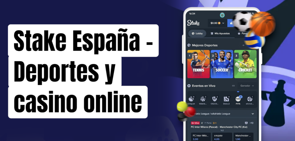Stake Deportes y casino online